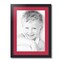 ArtToFrames 17x23" Matted Picture Frame with 13x19" Single Mat Photo Opening Framed in 1.25" Black and 2" Mat (FWM-3926-17x23)